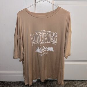 Rockies Graphic Tee - Size XL, oversized - Never worn, perfect condition